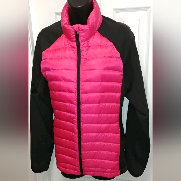 32 Degrees hot pink puffer jacket - Picture 7 of 7